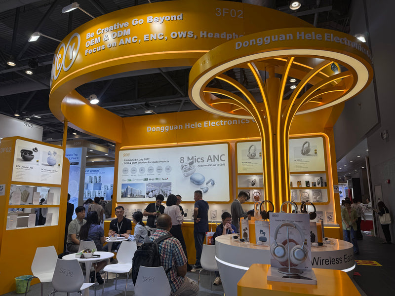 QCY、Global Sources Hong Kong Shows 2026に出展 —— 最新オーディオラインナップと新たな可能性を披露